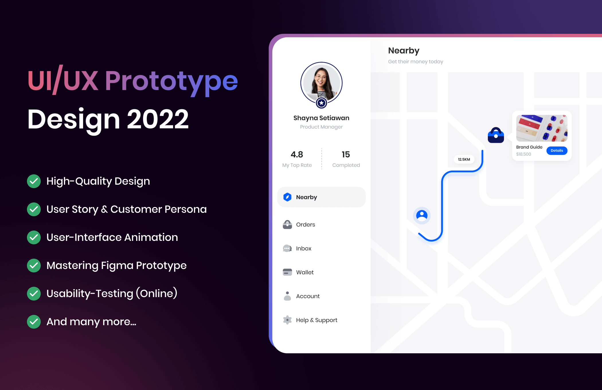 Mastering Figma: Website UI Animation Design